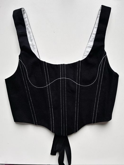 Denim корсет Zara, S/М-размер