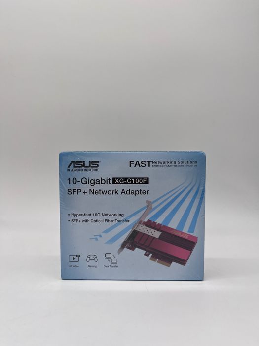 Placa de retea ASUS XG-C100F,Gigabit, 10Gbps,port SFP+Network  Adapter