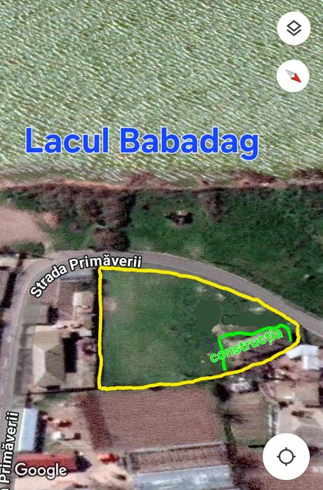 Casă bătrânească cu vedere la Lacul Babadag