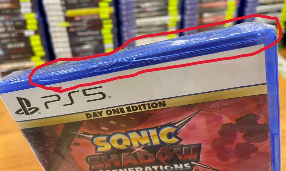 Новый*** Sonic X Shadow Generations Day One Edition PS5/ Соник Пс5