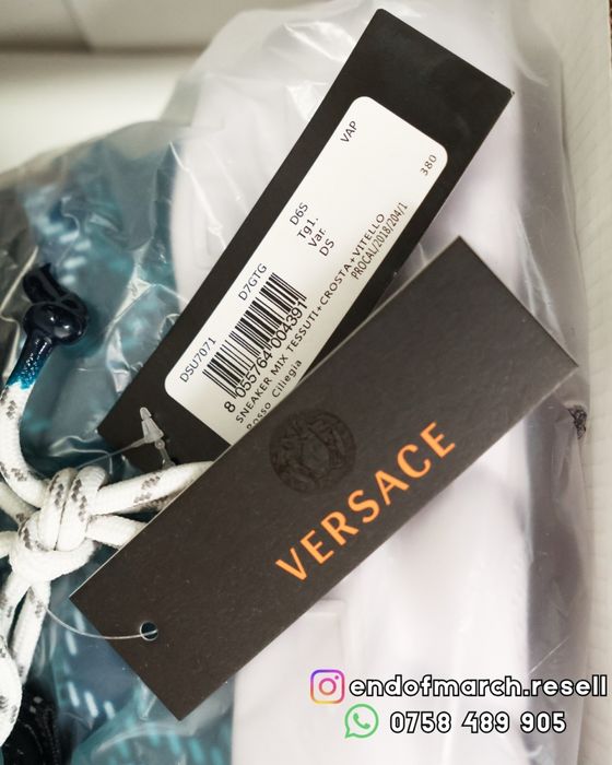Versace Chain Reaction Negru Albastru