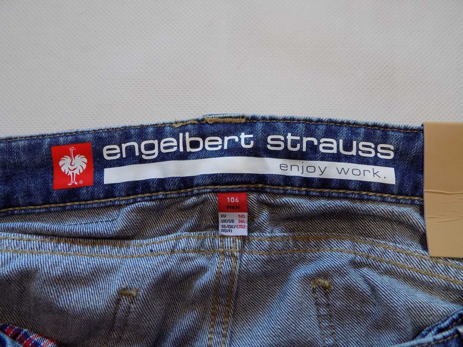 работен панталон engelbert strauss долнище дънки оригинал мъжки 46/106