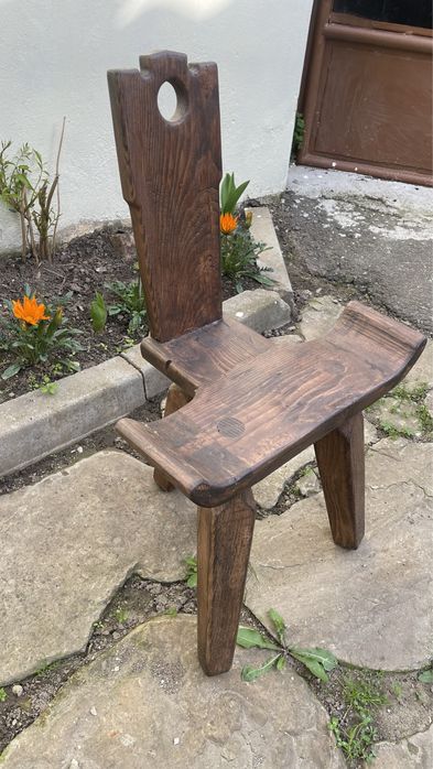 Scaune rustice design deosebit