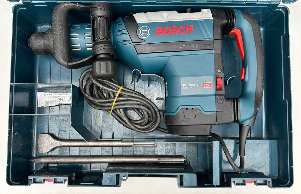 Bosch GSH 7 VC - Мощен чист къртач 1500W 13J като нов!