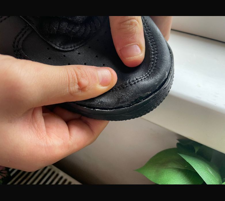 Nike airforce triple black MARIMEA 40