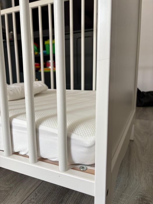 Patut bebe ikea alb SMAGORA