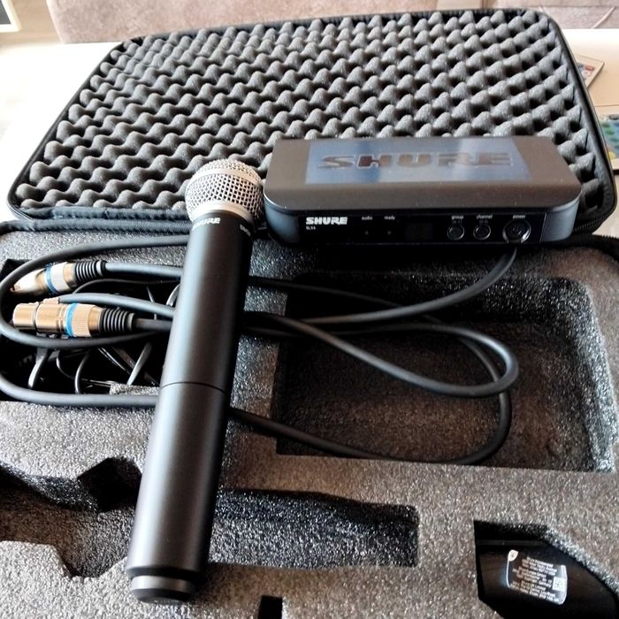Продавам BLX24E  Shure sm 58