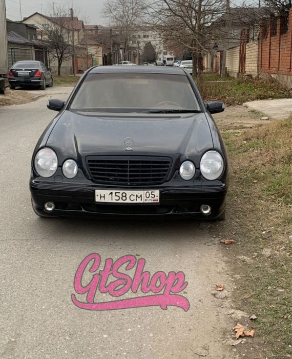 Бампер передний на мерседес 210 w210 рестайлинг
