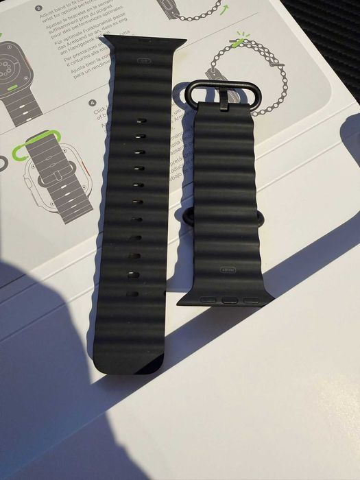 Apple Watch Ultra Ocean Band Black Titanium