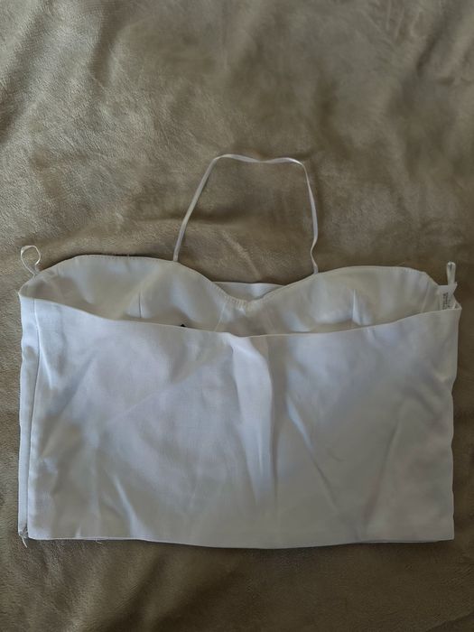 Crop top de la zara