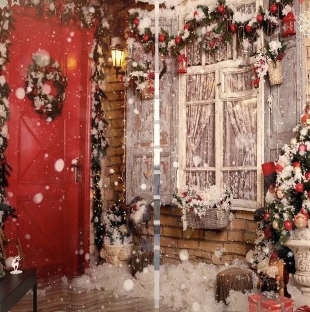 Продам новогодние фотошторы