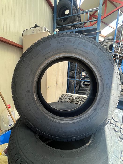 Pret redus! ANVELOPE 195 75 16c m+s/iarna garantie 3 ani Dot 2025