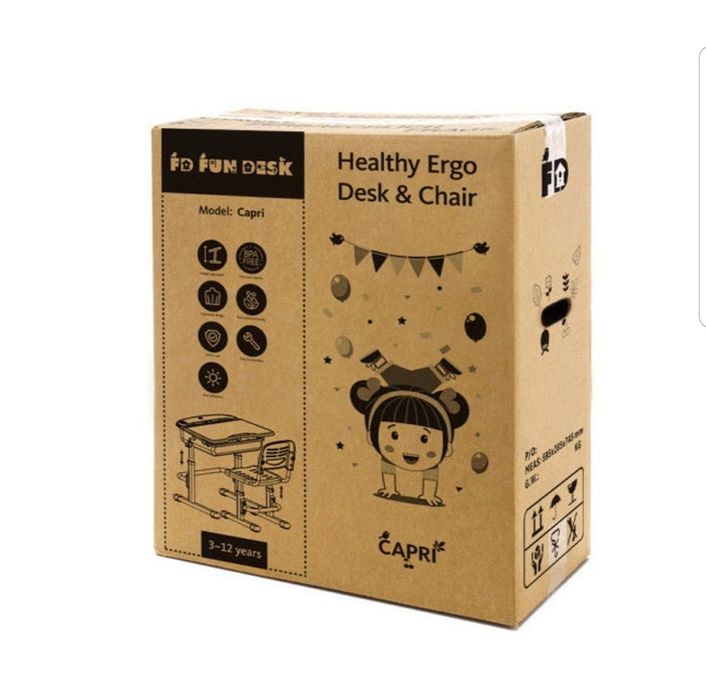 Стол-трансформер и стул Fundesk (Польша)