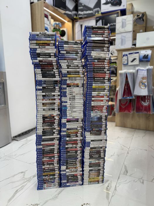 Диски на playstation ps4 ps5