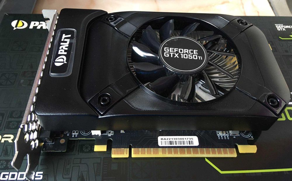 Видеокарта Nvidia GTX 1050TI, 4GB 128BIT
