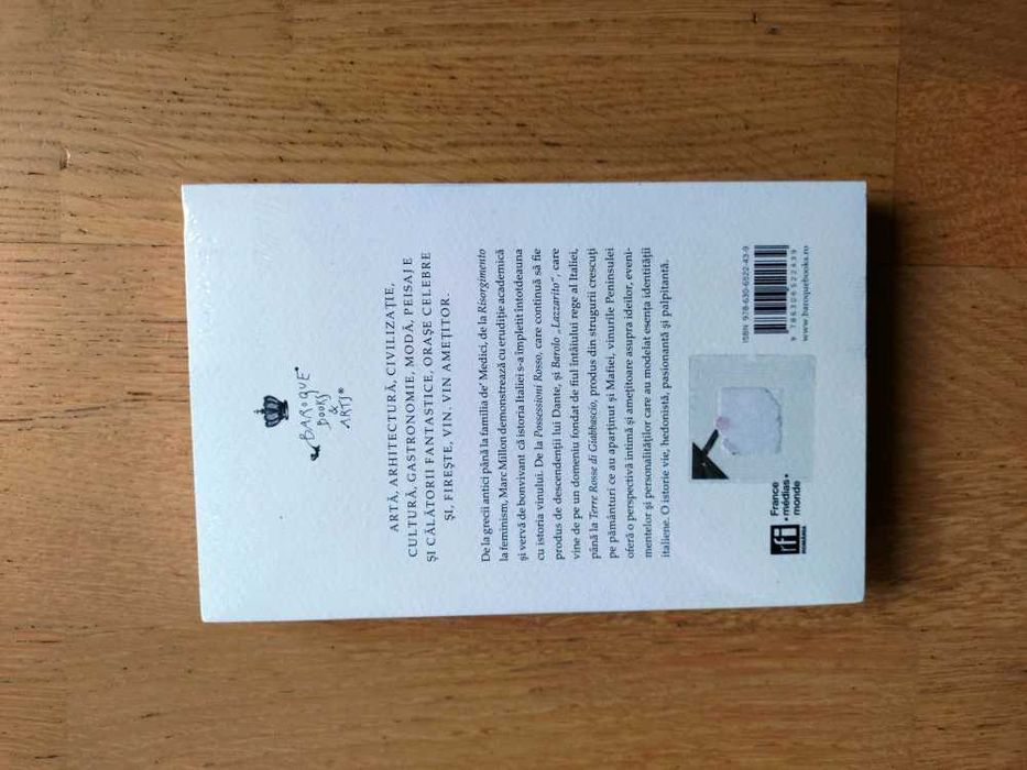 Italia intr-un pahar cu vin - Marc Millon