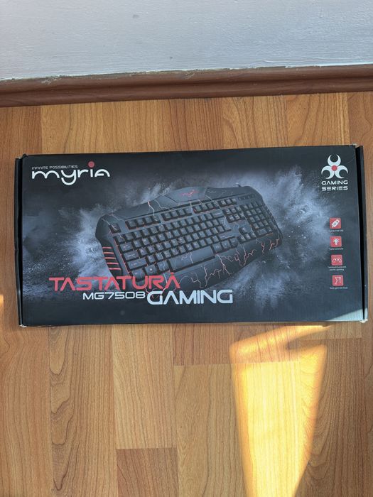 Tastatura gaming iluminata MYRIA MG7508