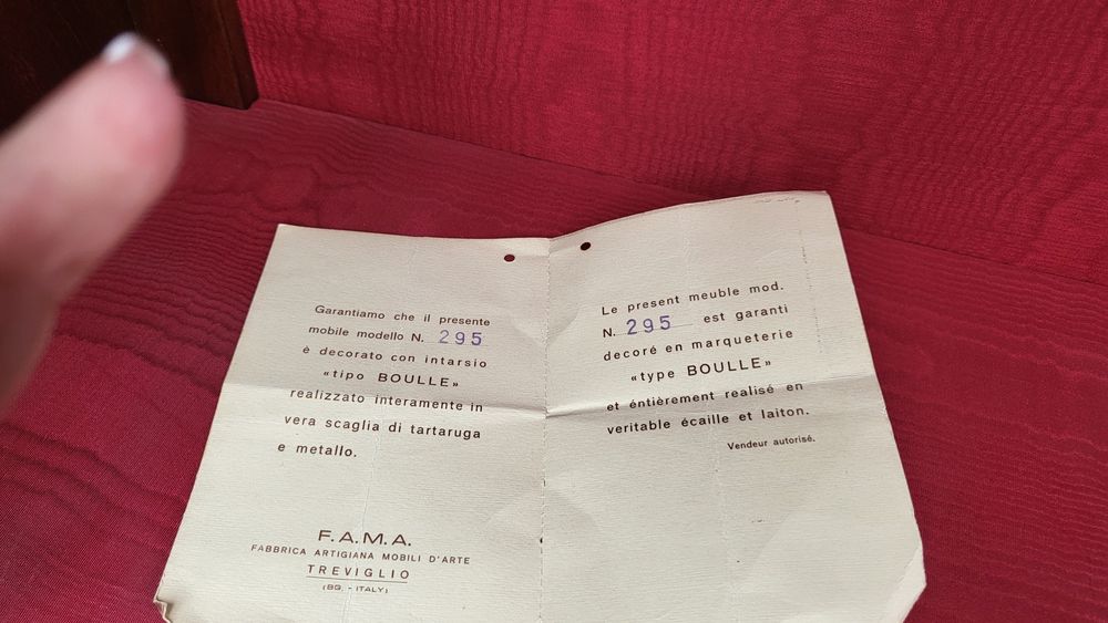 Витрина Boulle 025