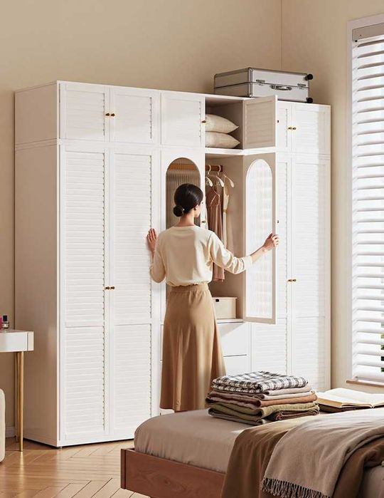 Шкаф для спальни с полками для одежды\shkaf kiyim saqlashga qulay