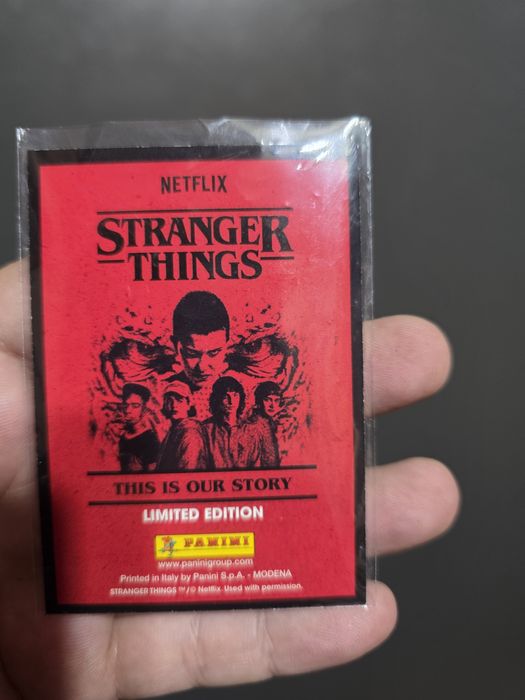 Cartonas editie limitata Stranger Things Panini