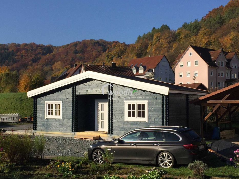 Casa din lemn, modulara, la cheie, de vanzare