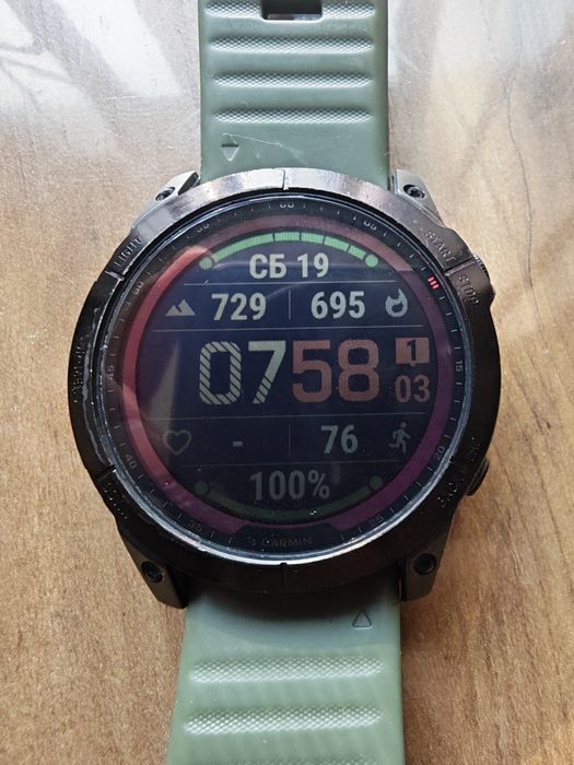 Garmin Fenix 7x sapphire solar