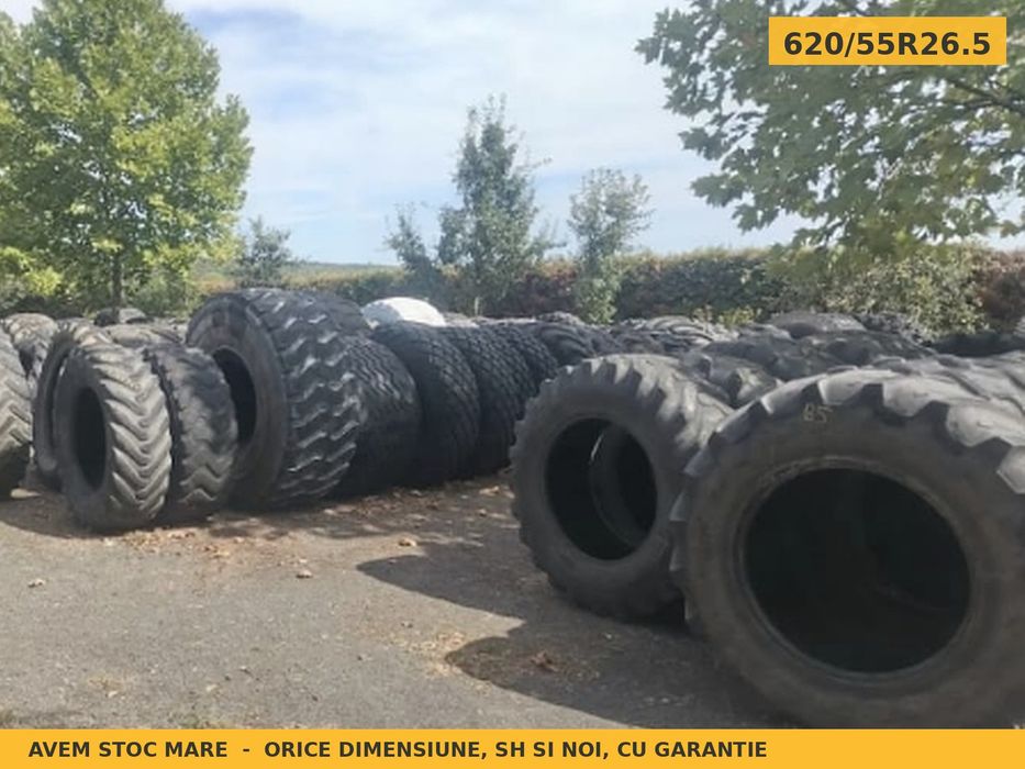 Anvelope Cauciucuri 620/55R26.5 620 55 R26.5 62055265 620 55R26.5 Vredestein Buldo Incarcator Utilaje SH Second Hand SECOND HAND Garantie 1 An Factura