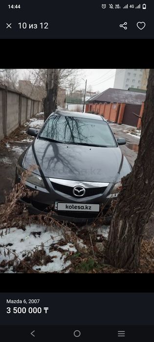 Мазда 6.2007 г     .