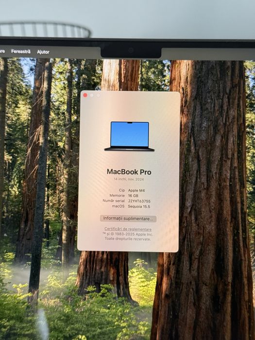 Macbook Pro 14 M4 - 512/16GB - Nou