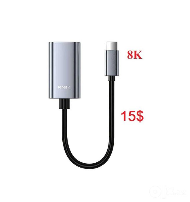 Адаптер USB 3.1 (Type-C) к DP 8К