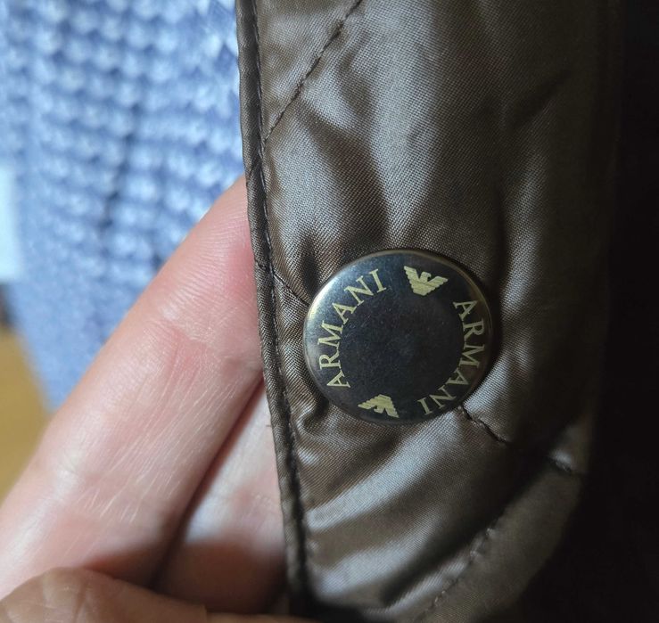 Armani Junior, Капитонирано тънко есенно яке за момче, 6г