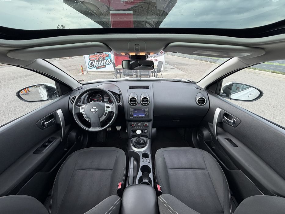 Nissan Qashqai Tekna 2012 / 1.5 Dci / 110 CP / Panoramic / Alb perlat / Euro 5