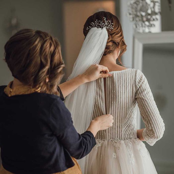 Rochie de mireasa Romana G. Urmanczy Couture, cu maneca lunga, XS/S