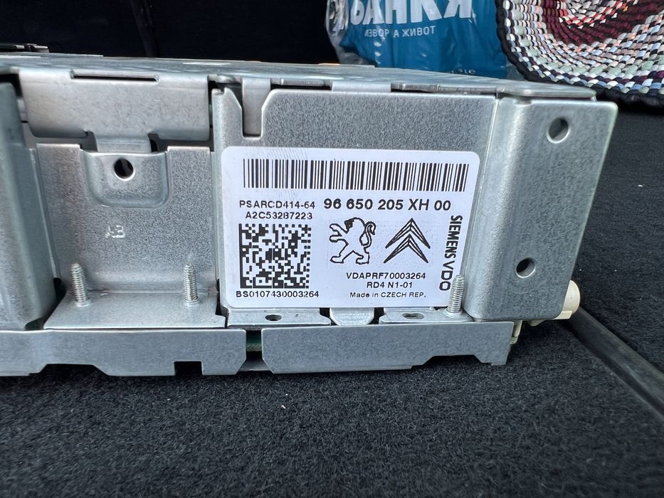 CD Radio касетофон радио Пежо 308 Peugeot 308