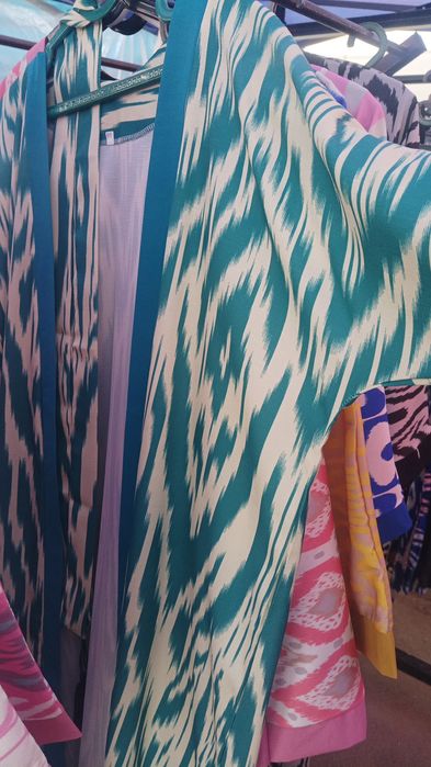 Абая женский халат икат