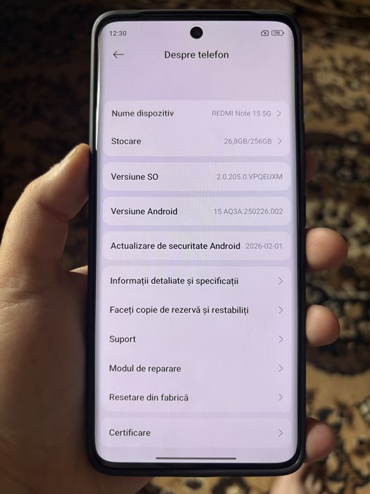 Vand redmi note15 5g