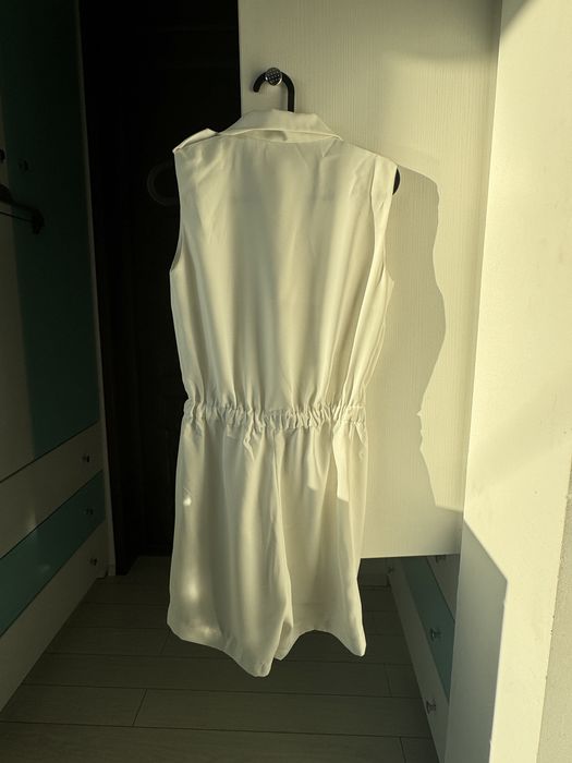 Salopeta Poema alba eleganta marimea 36