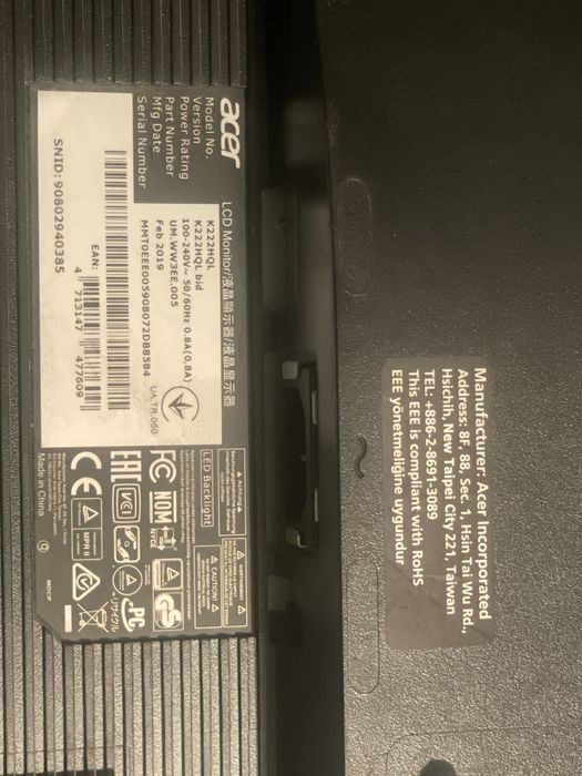 продам для компьтера Монитор Acer