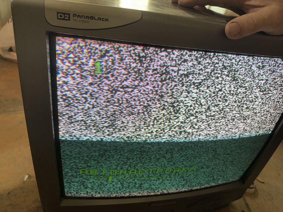 Телевизор Panasonic Panablack D2 TC-21D2Q, рабочий ретро ЭЛТ