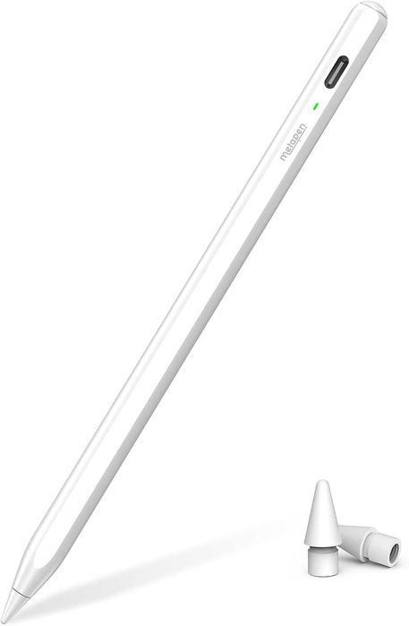 Metapen Pencil Air8 за Apple iPad 2018-2026, 10 мин. по-бързо зареждане