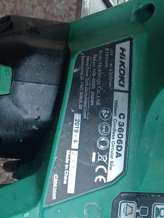Circular HIKOKI C 3606 DA că și nou