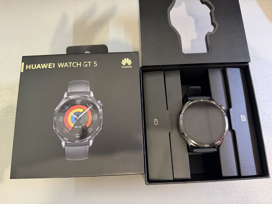 Часовник HUAWEI WATCH GT 5 46mm в гаранция