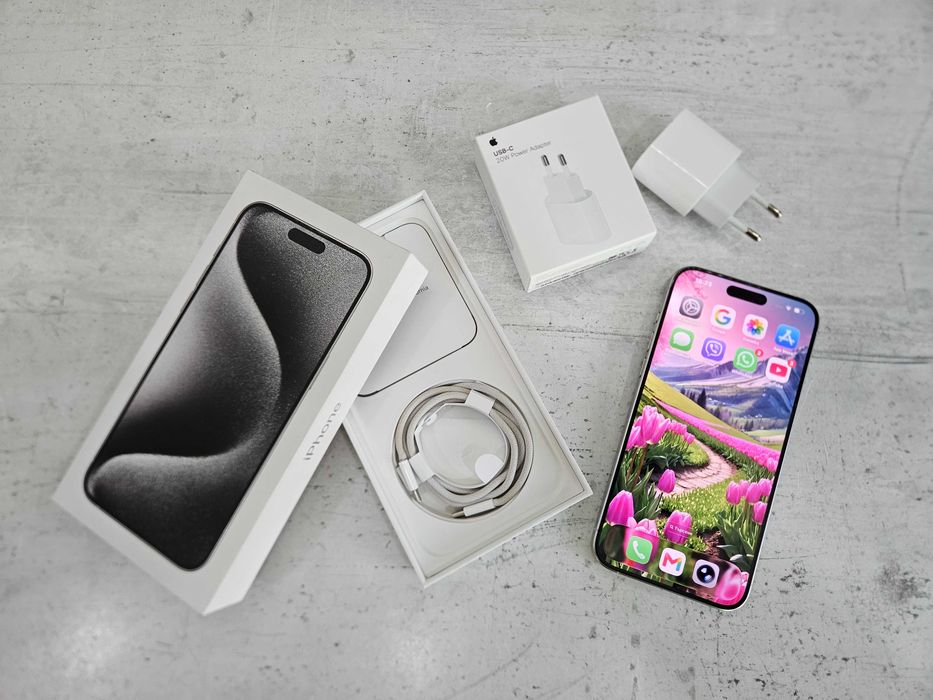 Apple - iPhone 15 Pro Max 256GB - Перфектно състояние гр. Монтана