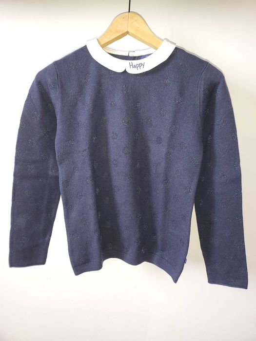 Pullover bleumarin fete Okaidi
