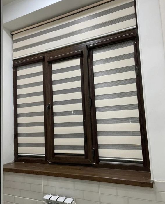 Жалюзи ролл шторы день и ночь