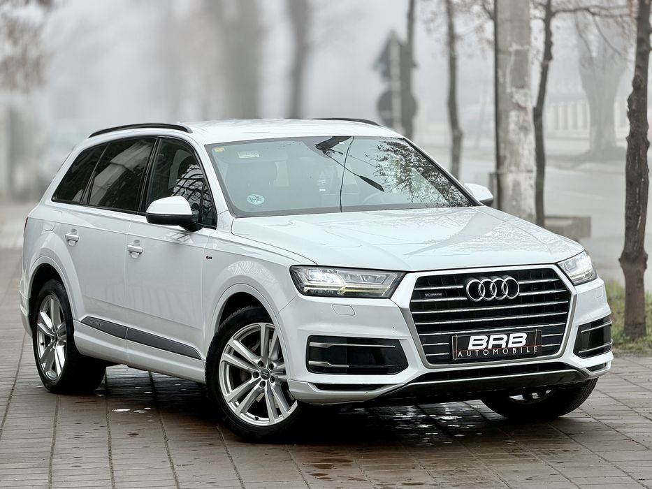 • Audi Q7 2018 • 3.0 Quattro 272 cp / S-Line / Parc Auto • Garantie •