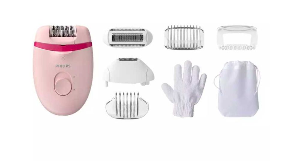 Епилатор Philips Satinelle BRE285/00, Розов