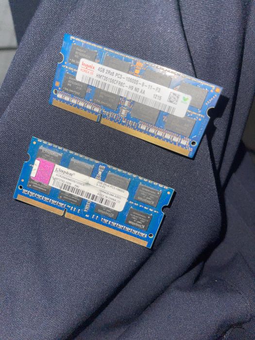 Оперативная память DDR3 4GB + 2GB SO-DIMM для ноутбука