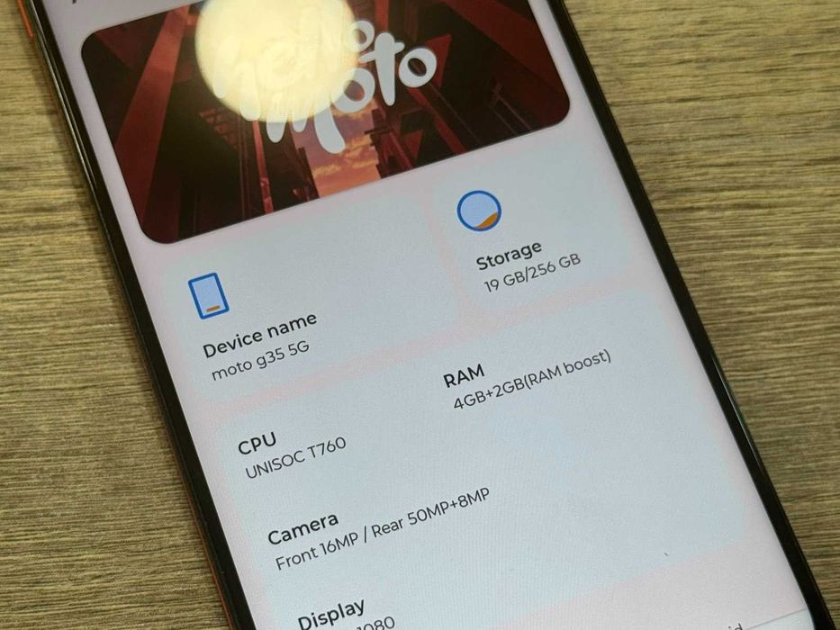 Motorola Moto G35 5G 256GB 4GB RAM Dual