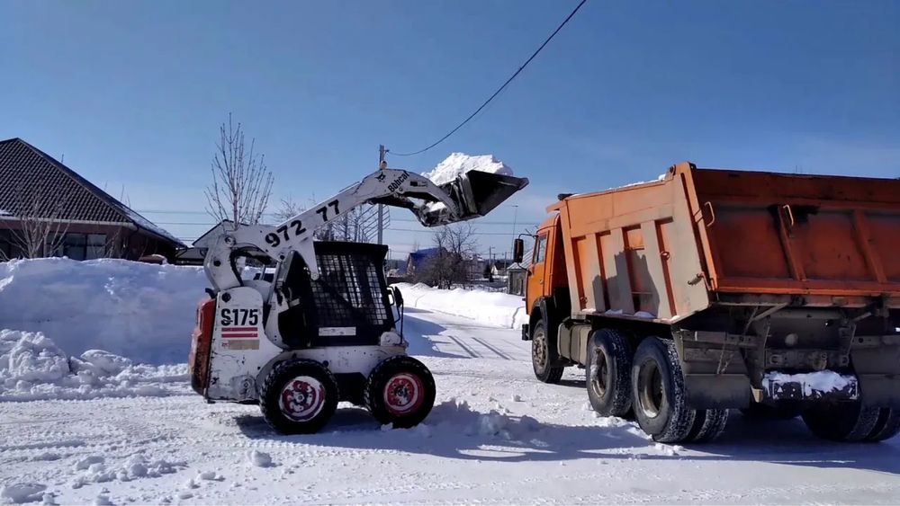 Услуги минипогрузчика
